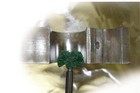 Buff Blend Cross Hs 265006  3 4 In X 3 8 Ply 8-32 A Med  10 Per Case Industrial