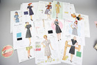 Vintage Salesman Sample Harford Frocks Fashion Catalog Clothing Cincinnati Ohio