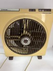 Vtg 1980 s Tatung Oscillating Box Fan 3 Speed Deluxe Hi-torque Electric Fan 18   