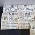 Vintage Reel To Reel Tape Mega Lot 15 Realistic Concertape 7  1800ft 2400ft