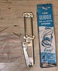 Vintage Gilhoolie Jar   Bottle Opener   Original Box   Instructions Mid-century