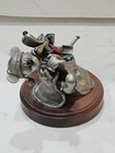 Vintage Chilmark Annual Mickey Santa Just For You 1994 Fine Pewter Figurine  813