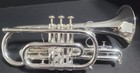 Getzen Capri 580s  Cornet W Shepherd s Crook  2 Mouthpieces   Hardcase