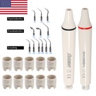 Dental Ultrasonic Scaler Handpiece   10pcs Dental Ultrasonic Piezo Scaler Tips
