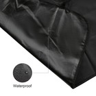 Waterproof Car Seat Cover Rear Back Car Pet Dog Travel Bench Protector Mat Black