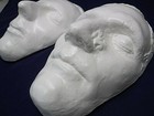 Life-size Hydrocal Replicas Of Original Joseph   Hyrum Smith Death Masks Lds