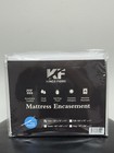 Kings Fiore Mattress Protector   9 To 12 Inch Deep    Zippered   Waterproof