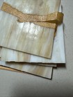 Stained Glass Pieces White Pumpkin Color