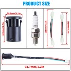 4 Pin Ignition Key Switch 4 Wire For 50cc 70cc 90cc 110cc 125cc Quad Atv Dirt   