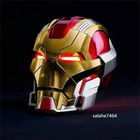 Us Iron Man Mk17 Heart Breaker Helmet Wearable English Voice-controll Mask Gift