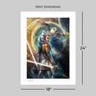 Star Wars Ahsoka Tano And Morai     old Friends    Art Print By Ian Macdonald