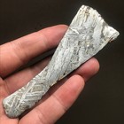 Natural Aletai Iron Meteorite 50 6 Grams End Cut Etched Perfect Fusion Crust