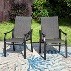5 Piece Outdoor Dining Sets Patio Table Chairs Furniture Set For Garden Backyard