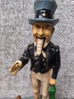 Design Toscano Uncle Sam Cast Iron Mechanical Bank Heavy Vintage Usa Mint