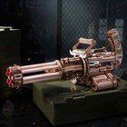 Rokr Rotating-barrel Machine Gun 3d Puzzle Toy Jigsaw Educational Toy Craft Gift