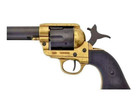 Denix M1873 Non-firing Cavalry Revolver  2-tone Bronze And Black  New