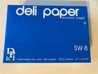 Deli Paper 500 8  X 10 3 4 Interfolded Dry Wax Deli Paper Sheets-standard Weight