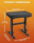 Piano Bench Adjustable Stool Music Keyboard Bench Seat Piano Stool Chair 