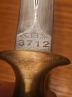 Rare Vintage Taiwan 10  Boot Knife Dagger  W  Sheath 3712