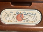 Vintage 80s Goose Marmalade Wooden Bread Box With Lid Farmhouse Kitchen Decor
