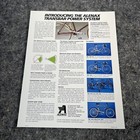 Vtg Alenax Bicycle Dealer Info One-page Brochure