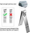Professional Manicure Set - Stainless Steel Manicure Nail Clippers Pedicure Kit