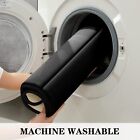 Memory Foam Bathroom Rug Set 3 Piece  Non Slip   Dry Toilet Bath Mat Sets  Black