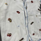 Polo Ralph Lauren Newborn Baby Boy One-piece Romper White Blue Train Airplane