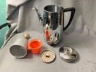 Vtg 1960s Handy Hannah G e  Coffee Percolator Maker 10 Cup Model  15 Hp-3 W box