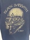 Vintage Black Sabbath Us Tour  78 T Shirt Mens Med Black Graphic Rock Band Tee