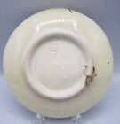 Kutahya Art Pottery Plate 7  Blue Floral Signed Artisan Made In Turkey Vintage