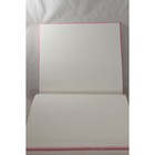 Baby Scrapbook Memory Keepsake Photo Album 12x12 Pink Girl Handmade Paper