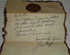 Jimmy Grippo Signed Original 1971 Handwritten Letter Caesars Palace Magician