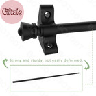 Stair Rods For Carpets Up To 28 32 36 Inches Width Stair Carpet Runner Rod Set W