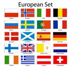 Set Of 20 European Country Flags 3x5ft Countries Of Europe Flags Set