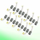 10 Pair Power Tool Motor 999041 Carbon Brushes 31 64  X 9 32  X 1 4  For Hitachi