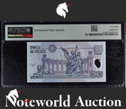 Mexico Banco De Mexico 20 Pesos 2001 P 116a Polymer Unc Pmg 68 Epq 3rd Top Pop