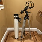 Meade Model 4500 114mm  4 5 0 T 8 Equatorial Reflecting  Vintage Telescope Works