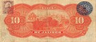 Mexico   Jalisco  10  Pesos  1 2 1910  Series  D  Circulated Banknote Zl