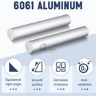 Aluminium Metric Round Bar 1mm 1 5mm 2mm 2 5mm 3mm 3 5mm 4mm 4 5mm 5mm 8 - 200mm
