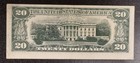1974 Twenty Dollar Federal Reserve Note  20 - Misaligned Error   Fancy Sn  92321