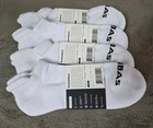 4-pack  4 Pairs  Bombas Solids Ankle Socks - White - Large