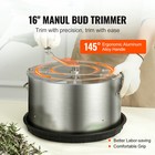 Uimoso Bud Leaf Trimmer 16 Inch Stainless Steel Manual Bud Trimmer Machine