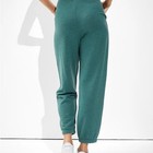 American Eagle Outfitters Green Fleece Boyfriend High Rise Jogger Size Xs