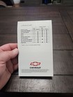 2002 Chevrolet Monte Carlo Exterior Colors Sales Literature brochure  Chevy