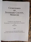 Cemeteries Of Stoddard County Missouri Genealogy History Families 1839-1992 Vgc 