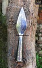 Medieval Viking Iron Arrowhead Javelin Spear Head Throwing Reenactment Sca Ha   