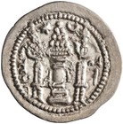 Sasanian  Peroz  457-484   Silver Drachm  4 05g   Ka  karzi  Mint  457-484 Ce 