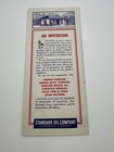 Vintage Road Map 1936 Alabama  Georgia Nos