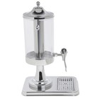 Hubert   Beverage Dispenser With Ice Cylinder 4 Liter